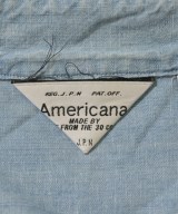 Americana（アメリカーナ）カジュアルシャツ 青 サイズ:F レディース/2200723999171