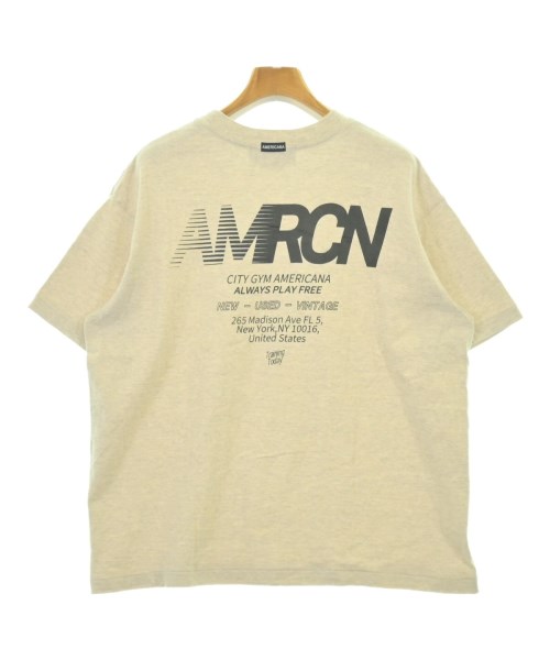 Americana（アメリカーナ）Tシャツ・カットソー ベージュ サイズ:2(M位) レディース/2200681020085