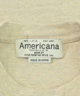 Americana（アメリカーナ）Tシャツ・カットソー ベージュ サイズ:2(M位) レディース/2200681020085