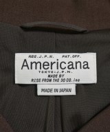 Americana（アメリカーナ）ジャケット 茶 サイズ:F レディース/2200730760016