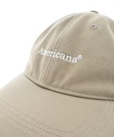 Americana（アメリカーナ）キャップ グレー サイズ:F レディース/2200721110431