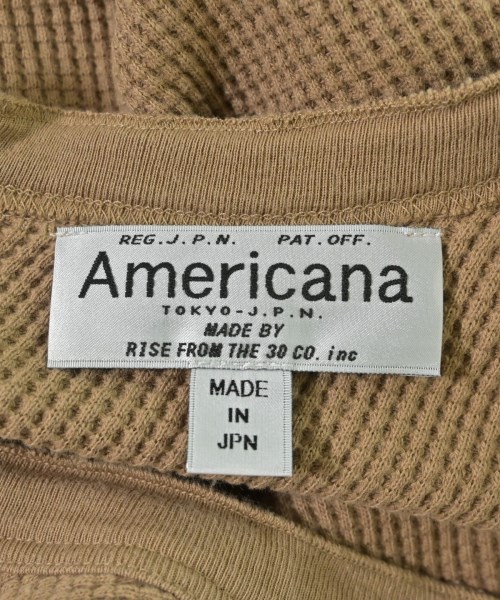 Americana（アメリカーナ）Tシャツ・カットソー 茶 サイズ:F レディース/2200723030034