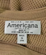 Americana（アメリカーナ）Tシャツ・カットソー 茶 サイズ:F レディース/2200723030034