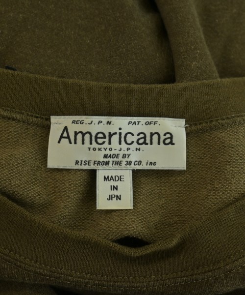 Americana（アメリカーナ）ワンピース カーキ サイズ:F レディース/2200720968040
