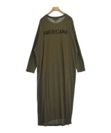 Americana（アメリカーナ）ワンピース カーキ サイズ:F レディース/2200720968040