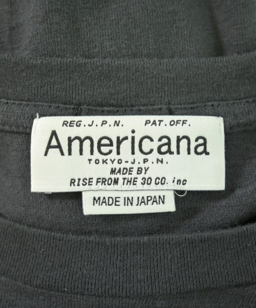 Americana（アメリカーナ）Tシャツ・カットソー 黒 サイズ:-(L位) メンズ/2200720232073