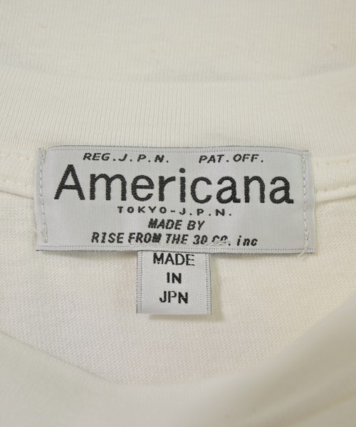 Americana（アメリカーナ）Tシャツ・カットソー 白 サイズ:-(M位) レディース/2200726296048