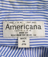 Americana（アメリカーナ）シャツワンピース 青 サイズ:F レディース/2200727622020