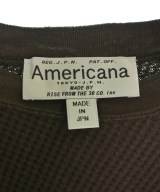 Americana（アメリカーナ）Tシャツ・カットソー 茶 サイズ:F レディース/2200678813287