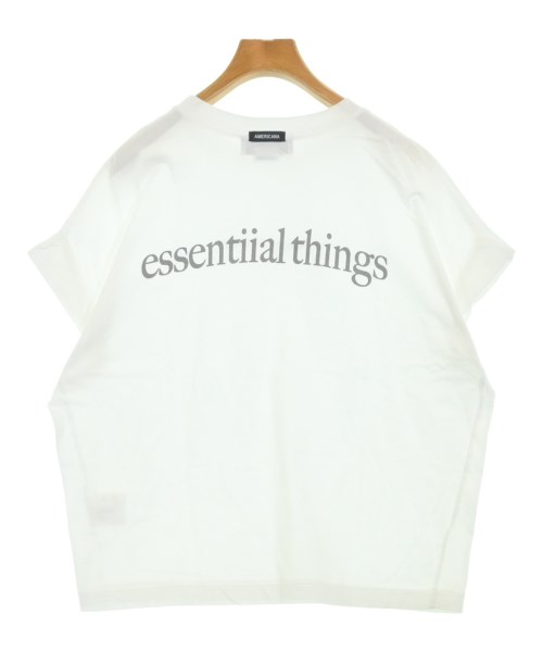 Americana（アメリカーナ）Tシャツ・カットソー 白 サイズ:F レディース/2200684587035