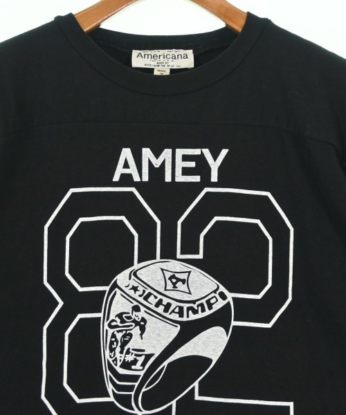 Americana（アメリカーナ）Tシャツ・カットソー 黒 サイズ:F レディース/2200684686042
