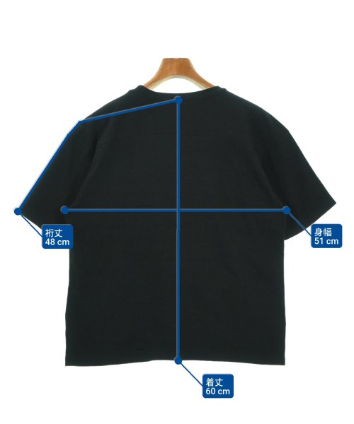 Americana（アメリカーナ）Tシャツ・カットソー 黒 サイズ:F レディース/2200684686042