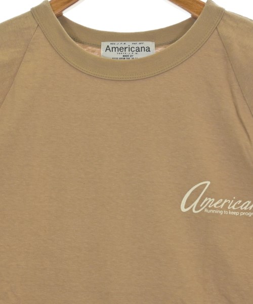 Americana（アメリカーナ）Tシャツ・カットソー ベージュ サイズ:F レディース/2200685355091