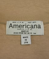 Americana（アメリカーナ）Tシャツ・カットソー ベージュ サイズ:F レディース/2200685355091