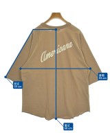 Americana（アメリカーナ）Tシャツ・カットソー ベージュ サイズ:F レディース/2200685355091