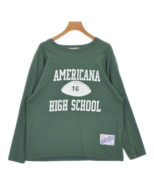 Americana(アメリカーナ)Tシャツ・カットソー 緑 サイズ:F/2200684326849