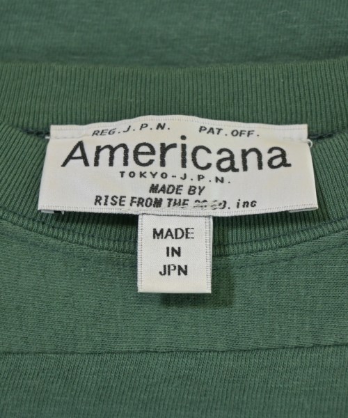 Americana（アメリカーナ）Tシャツ・カットソー 緑 サイズ:F レディース/2200684326849