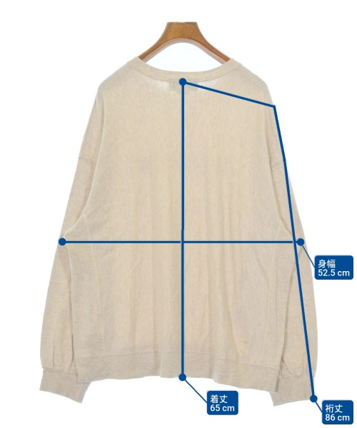 Americana（アメリカーナ）Tシャツ・カットソー ベージュ サイズ:F レディース/2200689094088