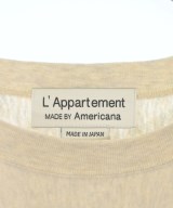 Americana（アメリカーナ）Tシャツ・カットソー ベージュ サイズ:F レディース/2200689094088