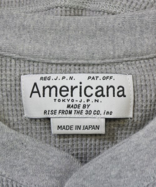 Americana（アメリカーナ）Tシャツ・カットソー グレー サイズ:F レディース/2200684417059