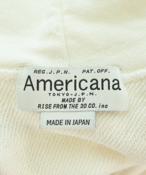 Americana（アメリカーナ）パーカー 白 サイズ:F レディース/2200684417066