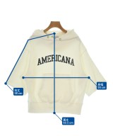 Americana（アメリカーナ）パーカー 白 サイズ:F レディース/2200684417066