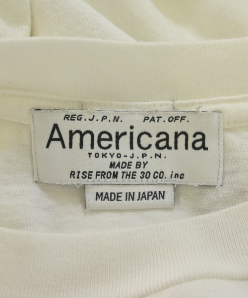 Americana（アメリカーナ）Tシャツ・カットソー 白 サイズ:F レディース/2200689657030