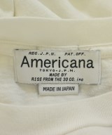 Americana（アメリカーナ）Tシャツ・カットソー 白 サイズ:F レディース/2200689657030
