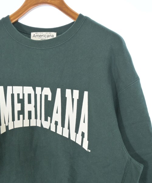 Americana（アメリカーナ）スウェット 緑 サイズ:L レディース/2200687165056