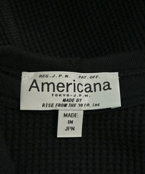 Americana（アメリカーナ）Tシャツ・カットソー 黒 サイズ:-(M位) レディース/2200688033170