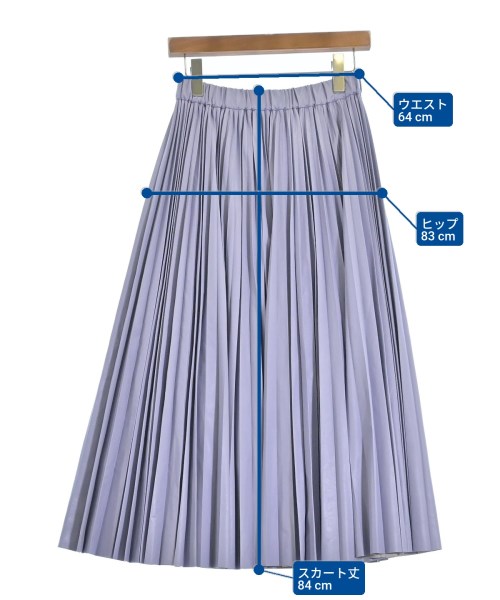 ESTNATION（エストネーション）ロング・マキシ丈スカート 紫 サイズ:-(S位) レディース/2200635995209