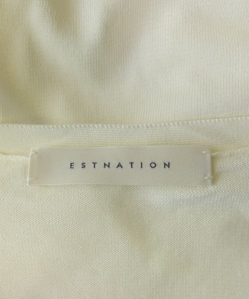 ESTNATION（エストネーション）カーディガン 白 サイズ:38(M位) レディース/2200637236058