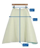 ESTNATION（エストネーション）ロング・マキシ丈スカート 白 サイズ:34(XS位) レディース/2200619244033