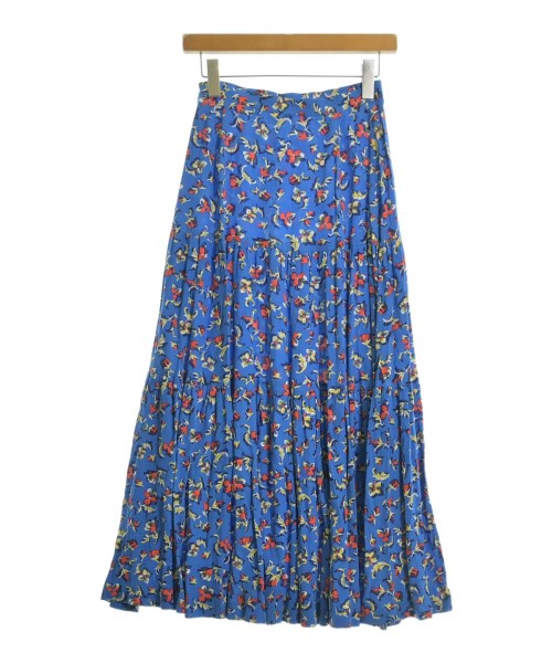 ESTNATION（エストネーション）ロング・マキシ丈スカート 青 サイズ:36(S位) レディース/2200619244156