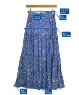 ESTNATION（エストネーション）ロング・マキシ丈スカート 青 サイズ:36(S位) レディース/2200619244156