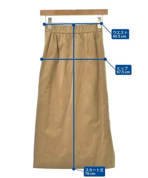 ESTNATION（エストネーション）ロング・マキシ丈スカート ベージュ サイズ:36(S位) レディース/2200639243153