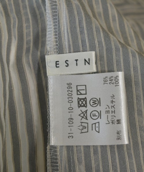 ESTNATION（エストネーション）カジュアルシャツ グレー サイズ:36(S位) レディース/2200631939146