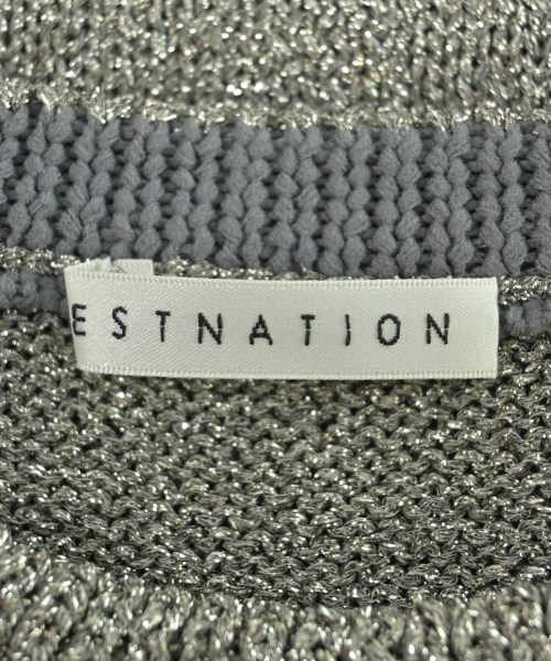ESTNATION（エストネーション）ニット・セーター シルバー サイズ:F レディース/2200621968033