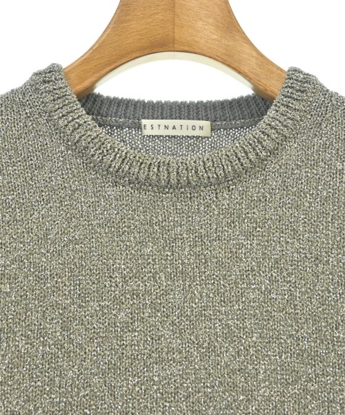ESTNATION（エストネーション）ニット・セーター シルバー サイズ:F レディース/2200621968033