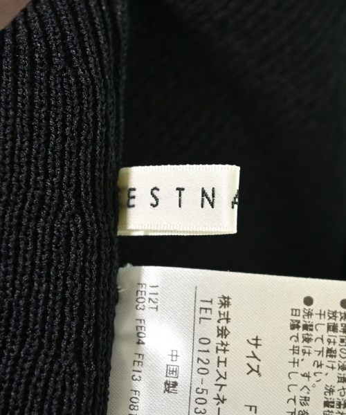 ESTNATION（エストネーション）ベスト/ノースリーブ 黒 サイズ:F レディース/2200612135666
