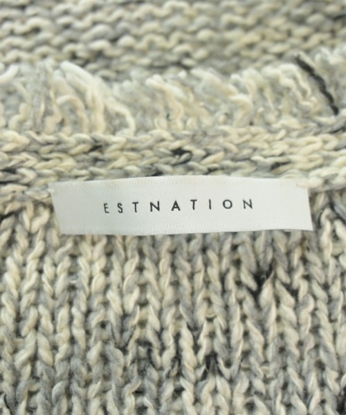 ESTNATION（エストネーション）ノーカラージャケット グレー サイズ:38(M位) レディース/2200622707068