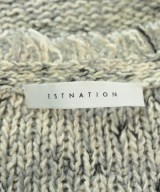 ESTNATION（エストネーション）ノーカラージャケット グレー サイズ:38(M位) レディース/2200622707068