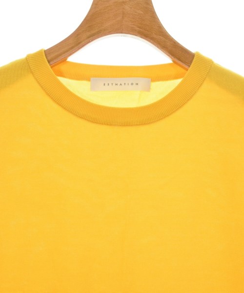 ESTNATION（エストネーション）ベスト/ノースリーブ 黄 サイズ:38(M位) レディース/2200622978109