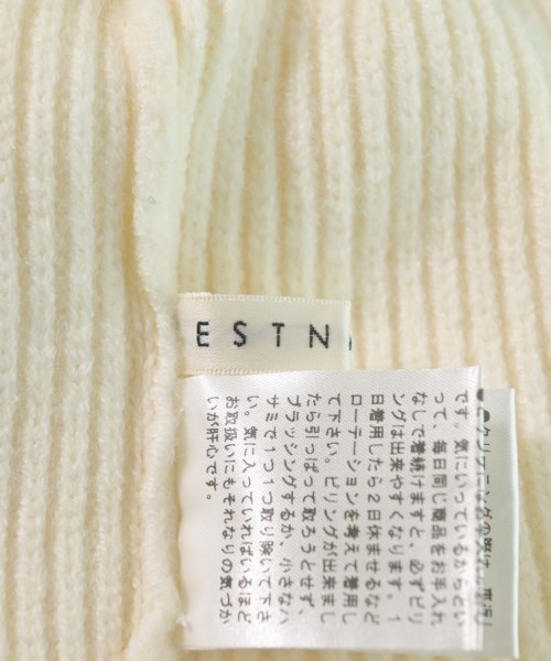 ESTNATION（エストネーション）ニット・セーター 白 サイズ:F レディース/2200623900031