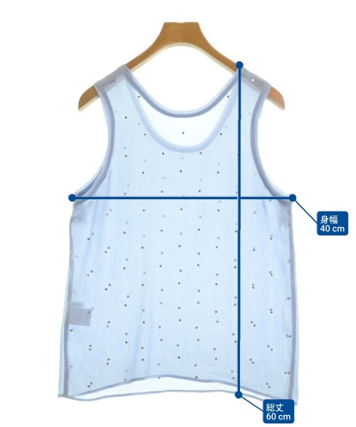 ESTNATION（エストネーション）ブラウス 青 サイズ:F レディース/2200613547130