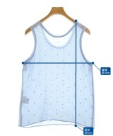 ESTNATION（エストネーション）ブラウス 青 サイズ:F レディース/2200613547130