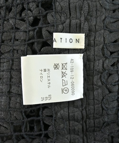 ESTNATION（エストネーション）ベスト 黒 サイズ:F レディース/2200622946085