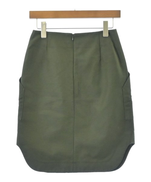 ESTNATION（エストネーション）ひざ丈スカート カーキ サイズ:36(S位) レディース/2200622946122