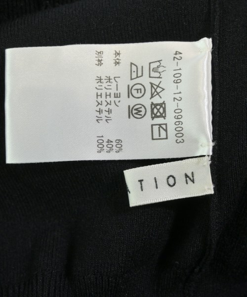 ESTNATION（エストネーション）ニット・セーター 黒 サイズ:F(S位) レディース/2200624658030