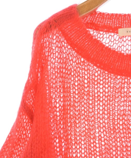 ESTNATION（エストネーション）ニット・セーター 赤 サイズ:F レディース/2200626200053